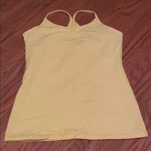 Yellow lululemon tank top ( brighter than picture)